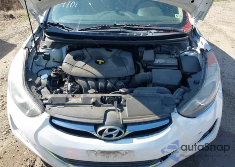 2013 Hyundai Elantra Gls из США, поврежденный, VIN 5NPDH4AE3DH158501